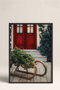 HOMEPACK Ahşap Çerçeveli Tablo Çerçeveli Poster Sanatsal Modern Duvar Dekoru BEK-8222