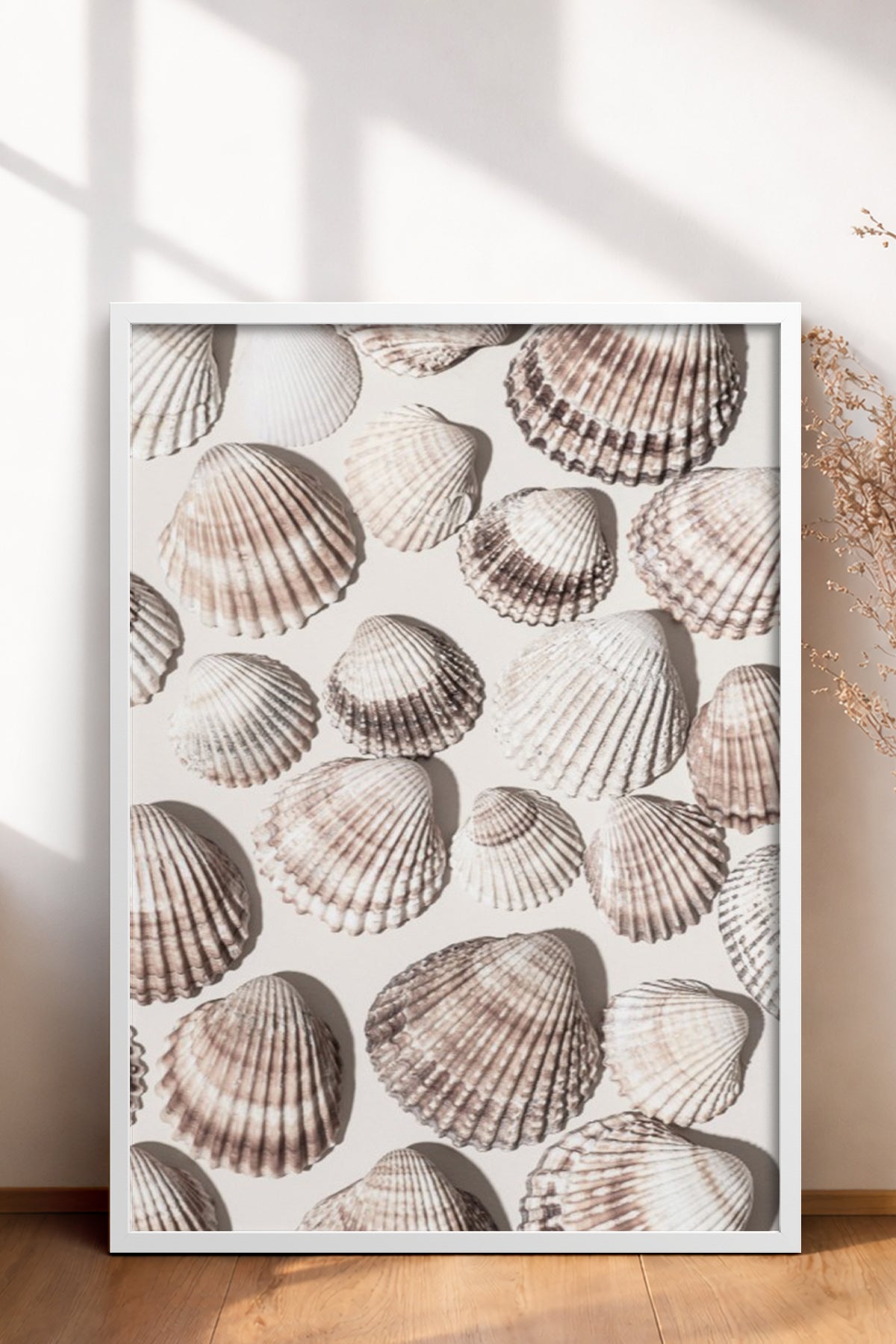 HOMEPACK Ahşap Çerçeveli Tablo Çerçeveli Poster Sanatsal Modern Duvar Dekoru BEK-8223