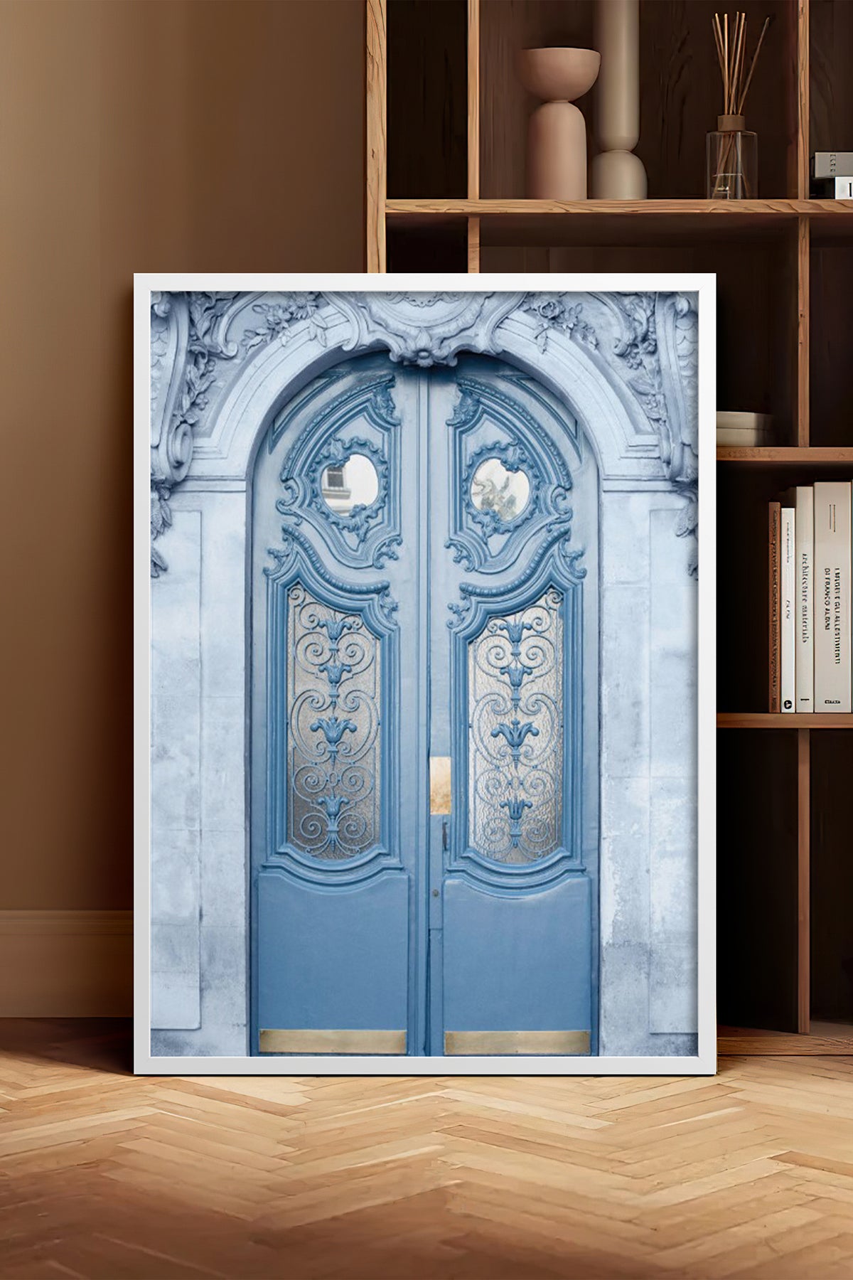 HOMEPACK Ahşap Çerçeveli Tablo Çerçeveli Poster Sanatsal Modern Duvar Dekoru BEK-8224