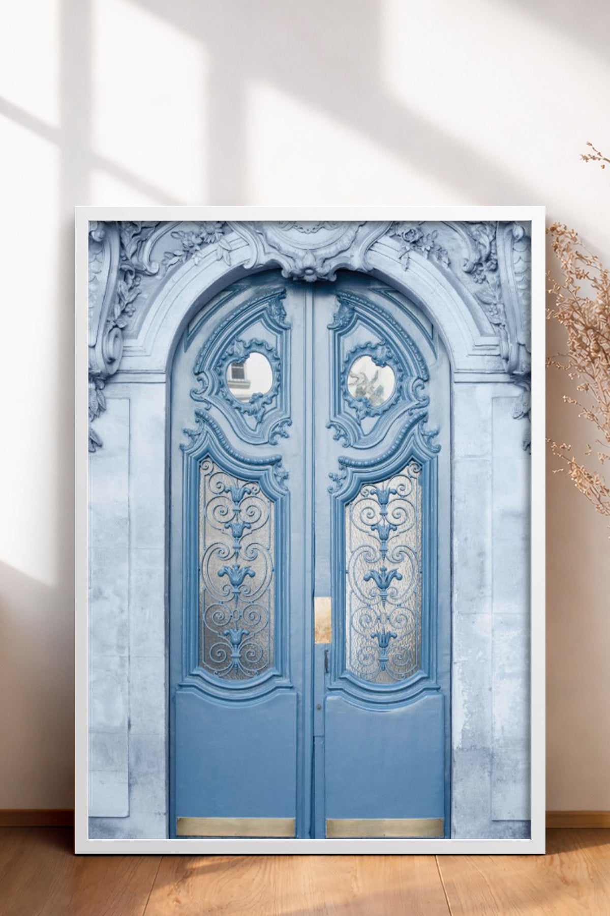 HOMEPACK Ahşap Çerçeveli Tablo Çerçeveli Poster Sanatsal Modern Duvar Dekoru BEK-8224