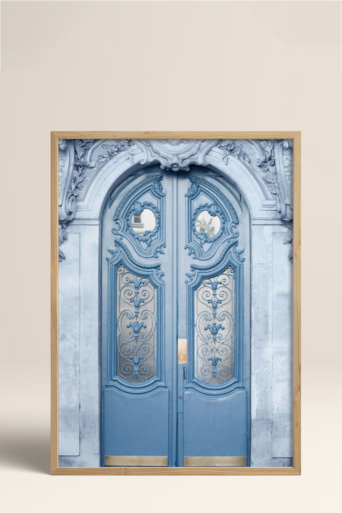 HOMEPACK Ahşap Çerçeveli Tablo Çerçeveli Poster Sanatsal Modern Duvar Dekoru BEK-8224