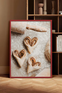 HOMEPACK Ahşap Çerçeveli Tablo Çerçeveli Poster Sanatsal Modern Duvar Dekoru BEK-8225