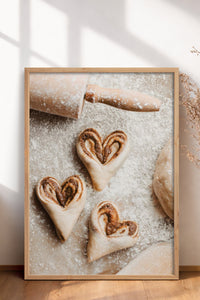 HOMEPACK Ahşap Çerçeveli Tablo Çerçeveli Poster Sanatsal Modern Duvar Dekoru BEK-8225