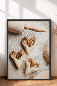 HOMEPACK Ahşap Çerçeveli Tablo Çerçeveli Poster Sanatsal Modern Duvar Dekoru BEK-8225