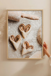 HOMEPACK Ahşap Çerçeveli Tablo Çerçeveli Poster Sanatsal Modern Duvar Dekoru BEK-8225