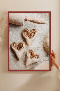 HOMEPACK Ahşap Çerçeveli Tablo Çerçeveli Poster Sanatsal Modern Duvar Dekoru BEK-8225