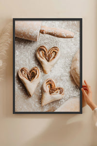 HOMEPACK Ahşap Çerçeveli Tablo Çerçeveli Poster Sanatsal Modern Duvar Dekoru BEK-8225
