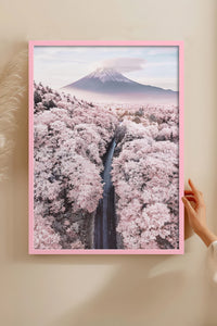 HOMEPACK Ahşap Çerçeveli Tablo Çerçeveli Poster Sanatsal Modern Duvar Dekoru BEK-8227