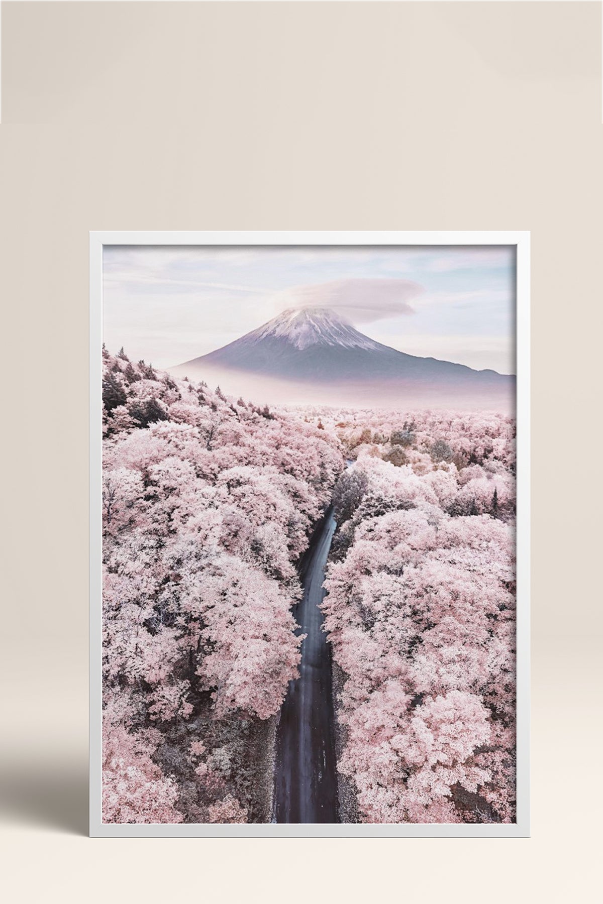 HOMEPACK Ahşap Çerçeveli Tablo Çerçeveli Poster Sanatsal Modern Duvar Dekoru BEK-8227