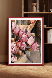 HOMEPACK Ahşap Çerçeveli Tablo Çerçeveli Poster Sanatsal Modern Duvar Dekoru BEK-8228
