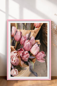 HOMEPACK Ahşap Çerçeveli Tablo Çerçeveli Poster Sanatsal Modern Duvar Dekoru BEK-8228
