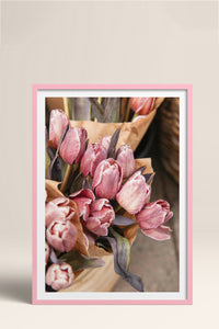HOMEPACK Ahşap Çerçeveli Tablo Çerçeveli Poster Sanatsal Modern Duvar Dekoru BEK-8228