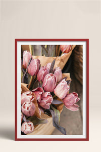 HOMEPACK Ahşap Çerçeveli Tablo Çerçeveli Poster Sanatsal Modern Duvar Dekoru BEK-8228