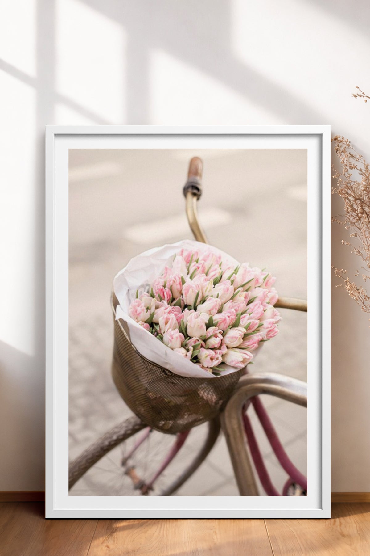 HOMEPACK Ahşap Çerçeveli Tablo Çerçeveli Poster Sanatsal Modern Duvar Dekoru BEK-8229