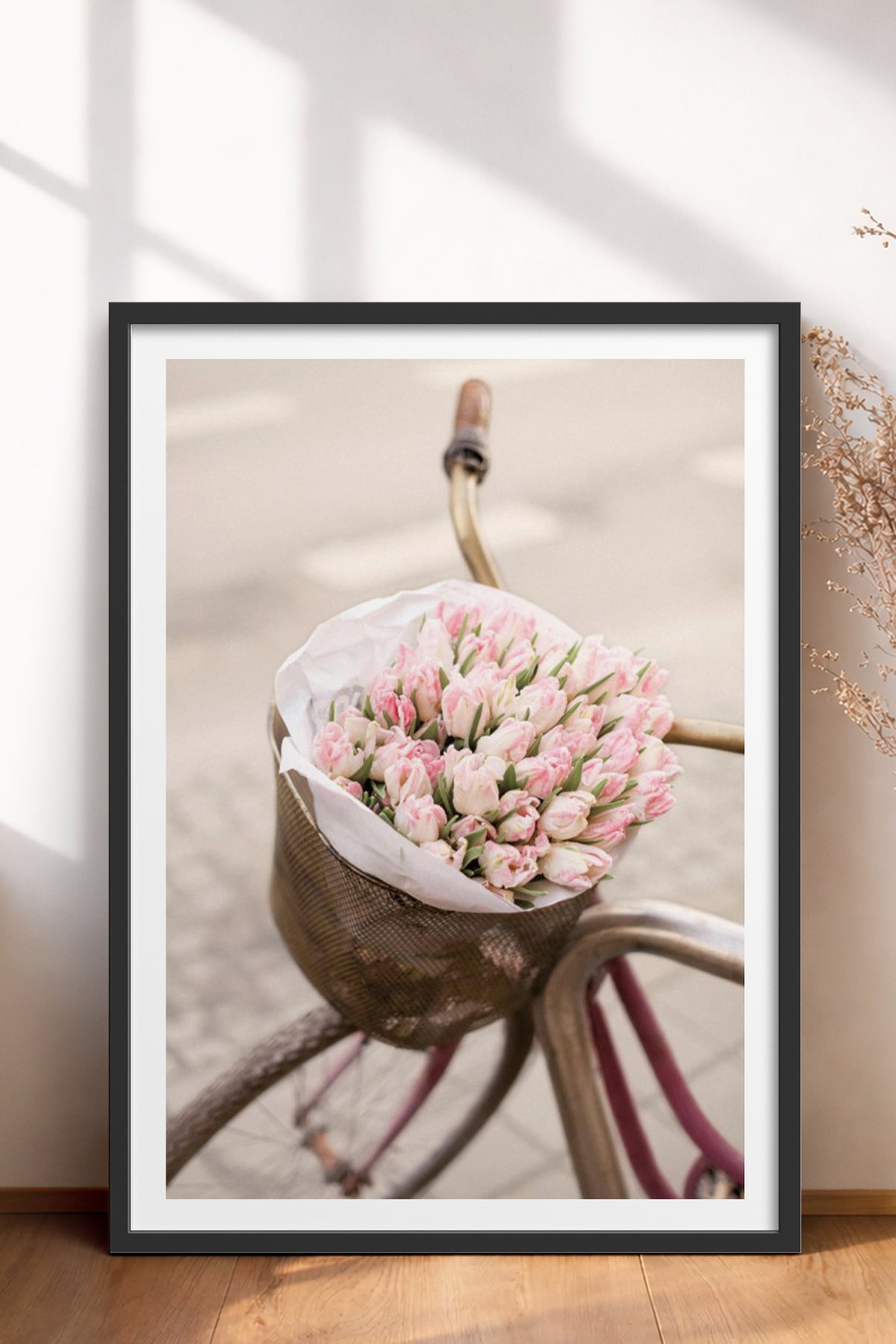 HOMEPACK Ahşap Çerçeveli Tablo Çerçeveli Poster Sanatsal Modern Duvar Dekoru BEK-8229