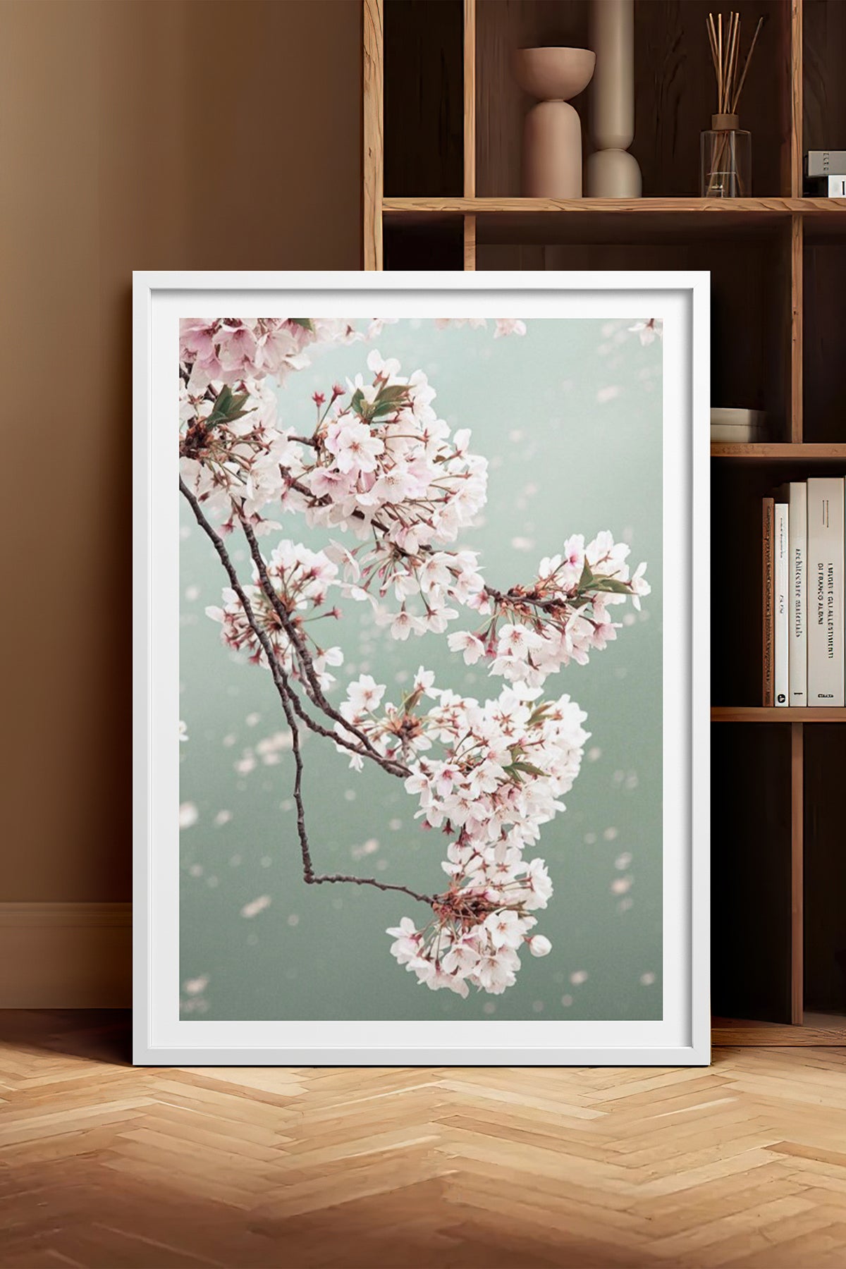 HOMEPACK Ahşap Çerçeveli Tablo Çerçeveli Poster Sanatsal Modern Duvar Dekoru BEK-8230