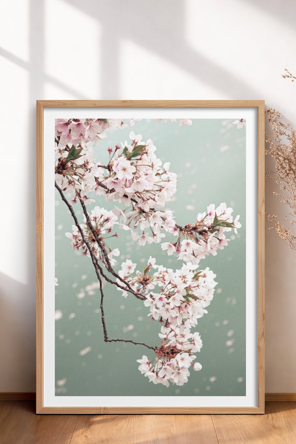 HOMEPACK Ahşap Çerçeveli Tablo Çerçeveli Poster Sanatsal Modern Duvar Dekoru BEK-8230