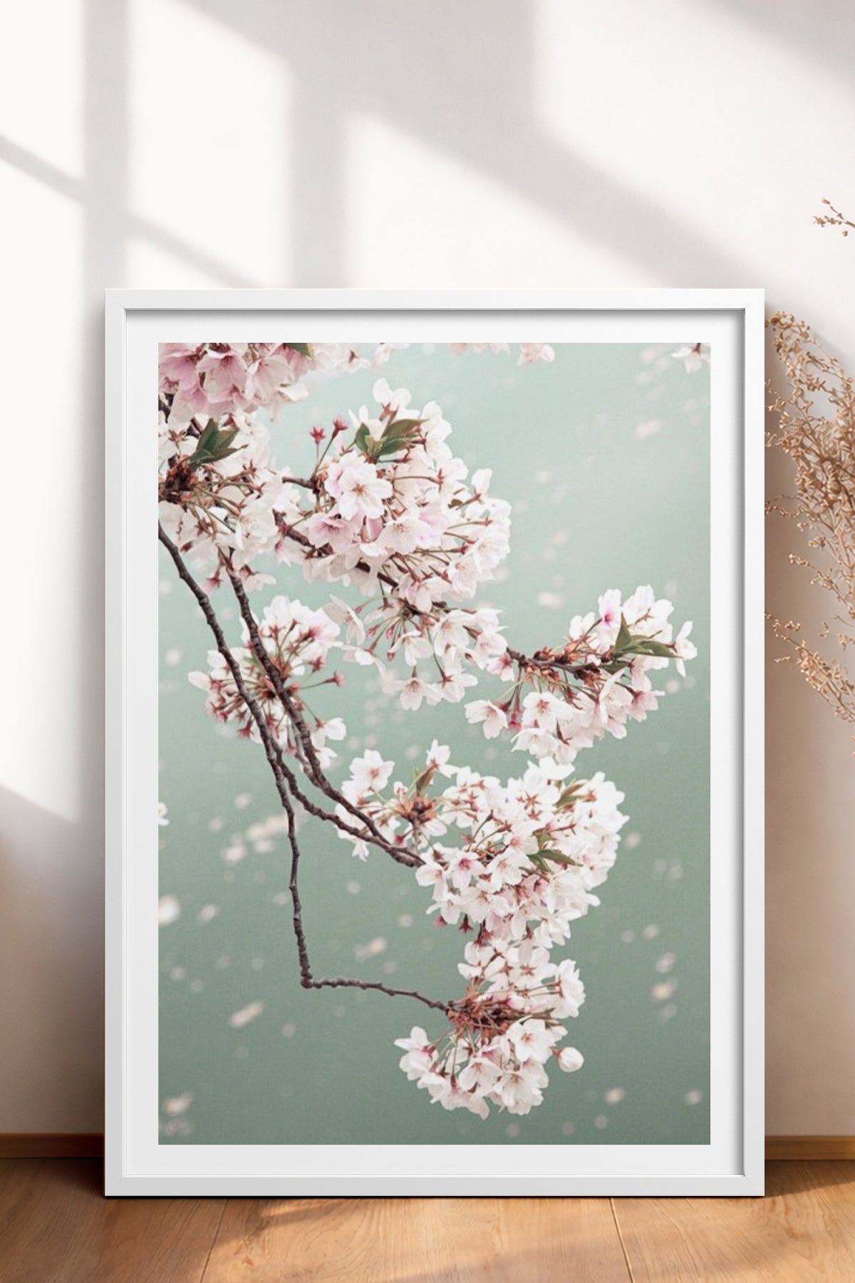 HOMEPACK Ahşap Çerçeveli Tablo Çerçeveli Poster Sanatsal Modern Duvar Dekoru BEK-8230