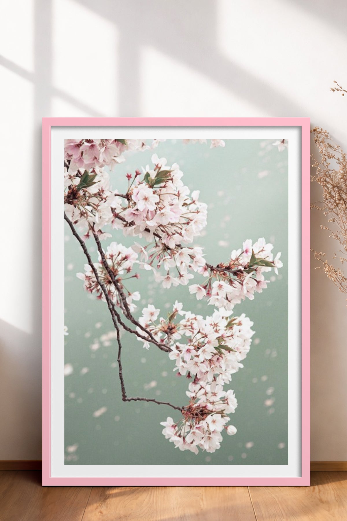 HOMEPACK Ahşap Çerçeveli Tablo Çerçeveli Poster Sanatsal Modern Duvar Dekoru BEK-8230