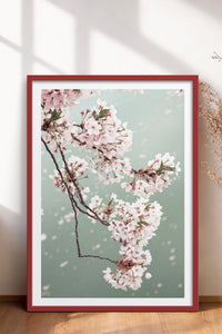 HOMEPACK Ahşap Çerçeveli Tablo Çerçeveli Poster Sanatsal Modern Duvar Dekoru BEK-8230