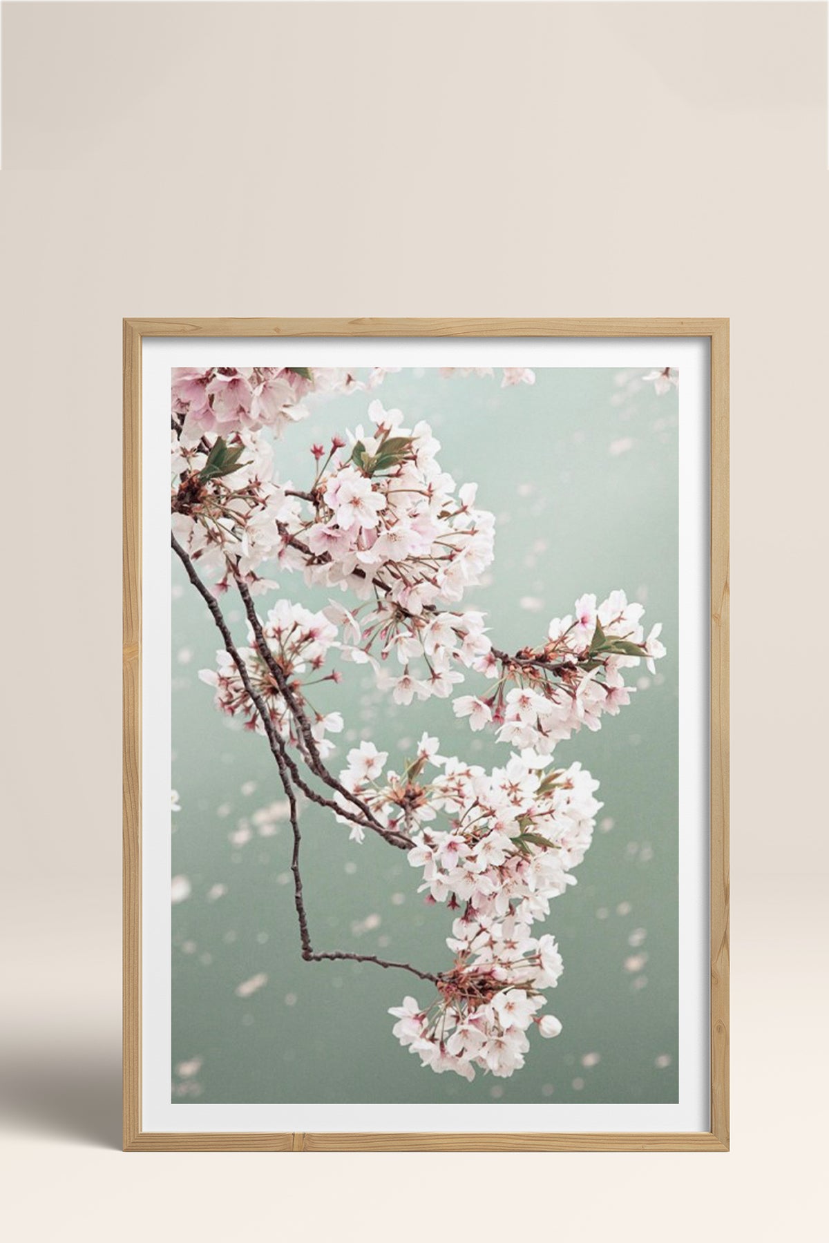 HOMEPACK Ahşap Çerçeveli Tablo Çerçeveli Poster Sanatsal Modern Duvar Dekoru BEK-8230