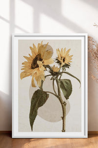 HOMEPACK Ahşap Çerçeveli Tablo Çerçeveli Poster Sanatsal Modern Duvar Dekoru BEK-8231