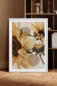 HOMEPACK Ahşap Çerçeveli Tablo Çerçeveli Poster Sanatsal Modern Duvar Dekoru BEK-8232