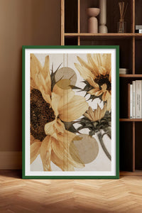 HOMEPACK Ahşap Çerçeveli Tablo Çerçeveli Poster Sanatsal Modern Duvar Dekoru BEK-8232