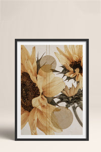 HOMEPACK Ahşap Çerçeveli Tablo Çerçeveli Poster Sanatsal Modern Duvar Dekoru BEK-8232