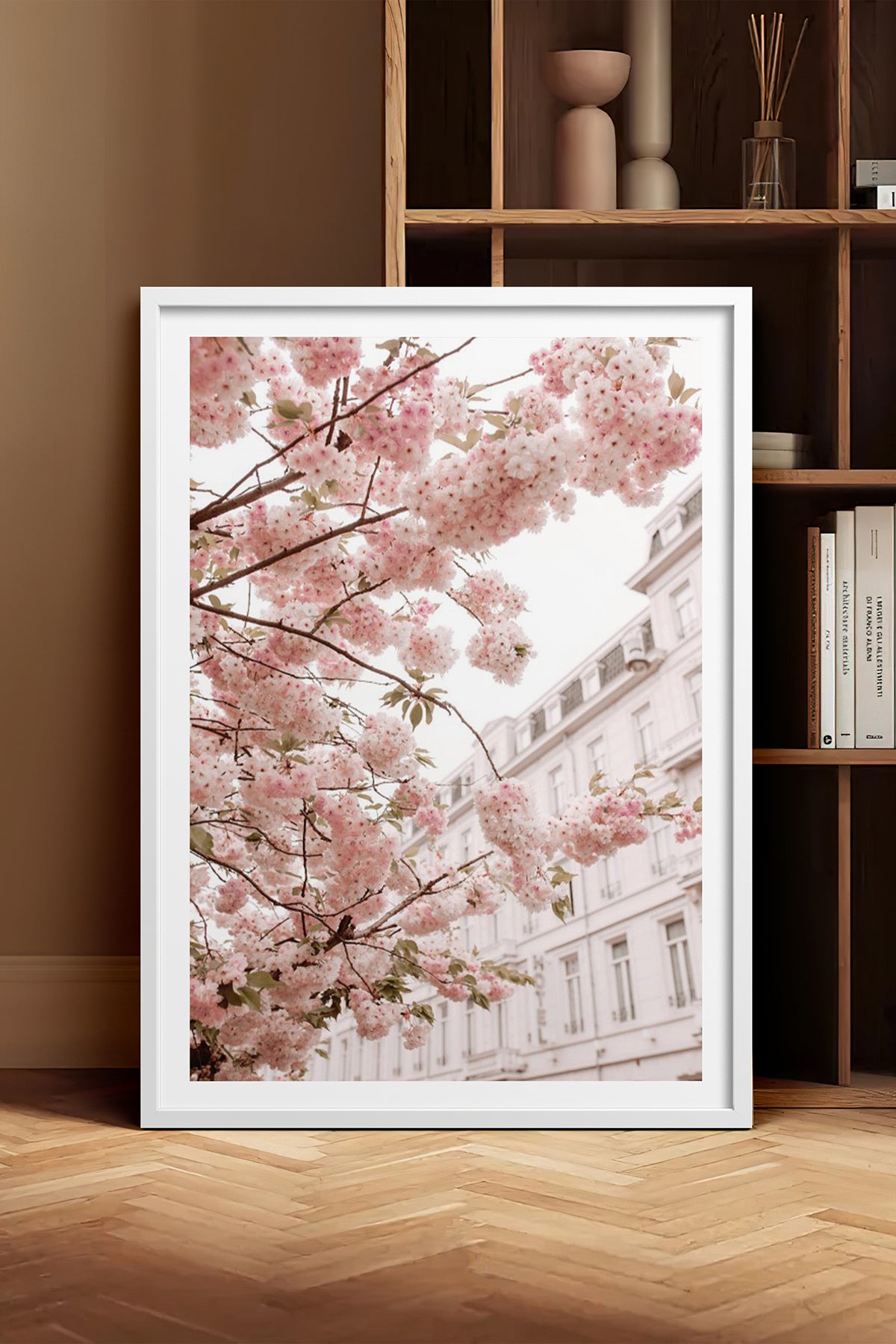 HOMEPACK Ahşap Çerçeveli Tablo Çerçeveli Poster Sanatsal Modern Duvar Dekoru BEK-8233