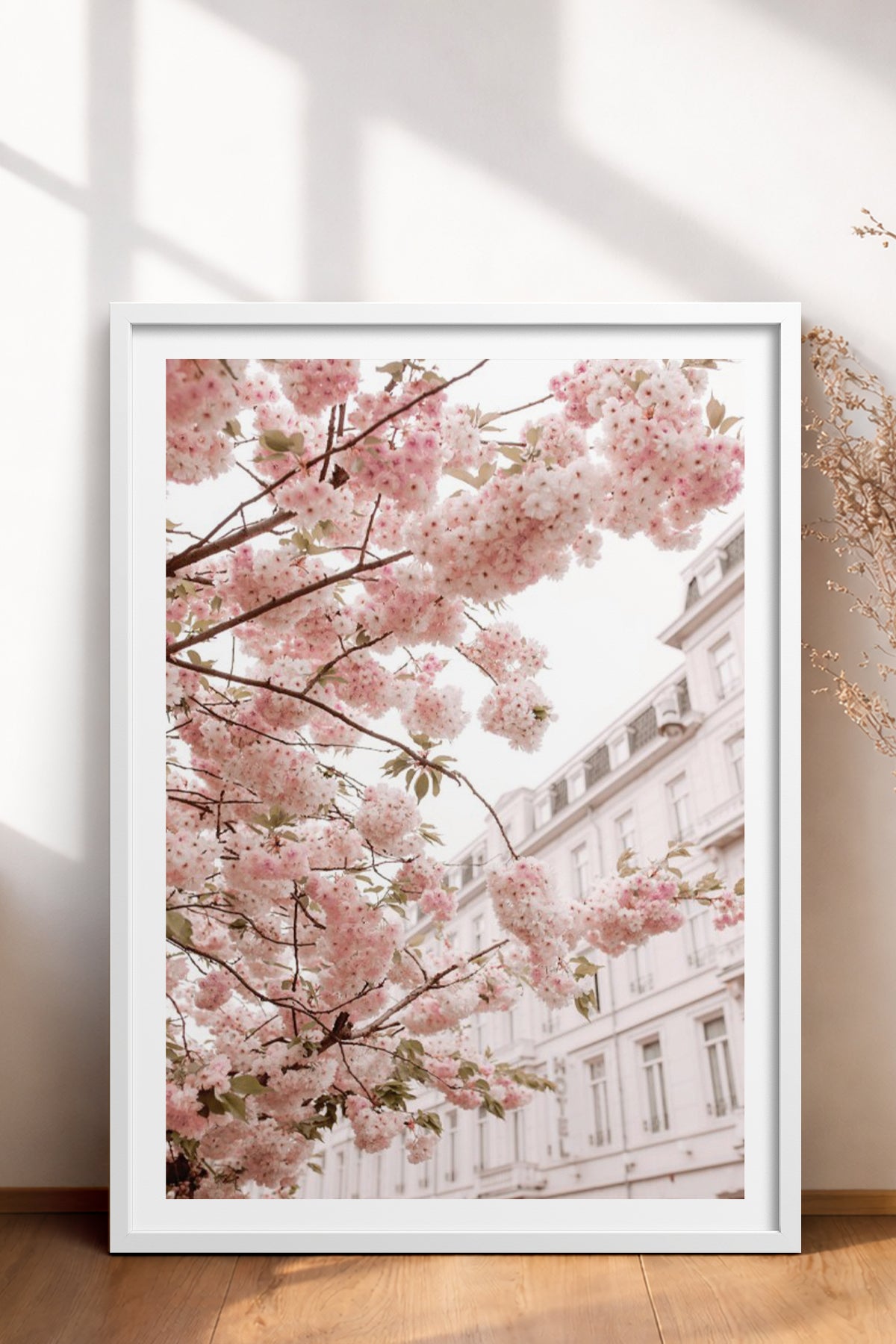HOMEPACK Ahşap Çerçeveli Tablo Çerçeveli Poster Sanatsal Modern Duvar Dekoru BEK-8233