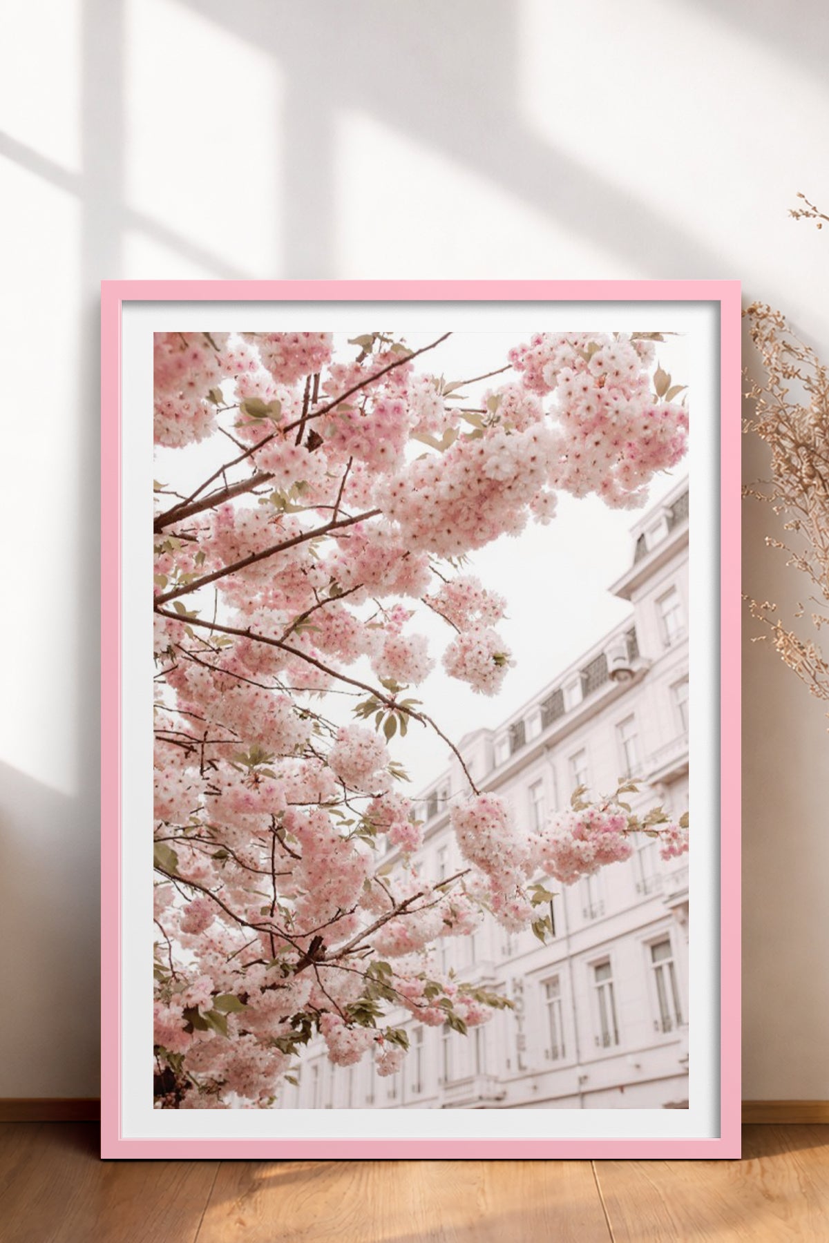 HOMEPACK Ahşap Çerçeveli Tablo Çerçeveli Poster Sanatsal Modern Duvar Dekoru BEK-8233