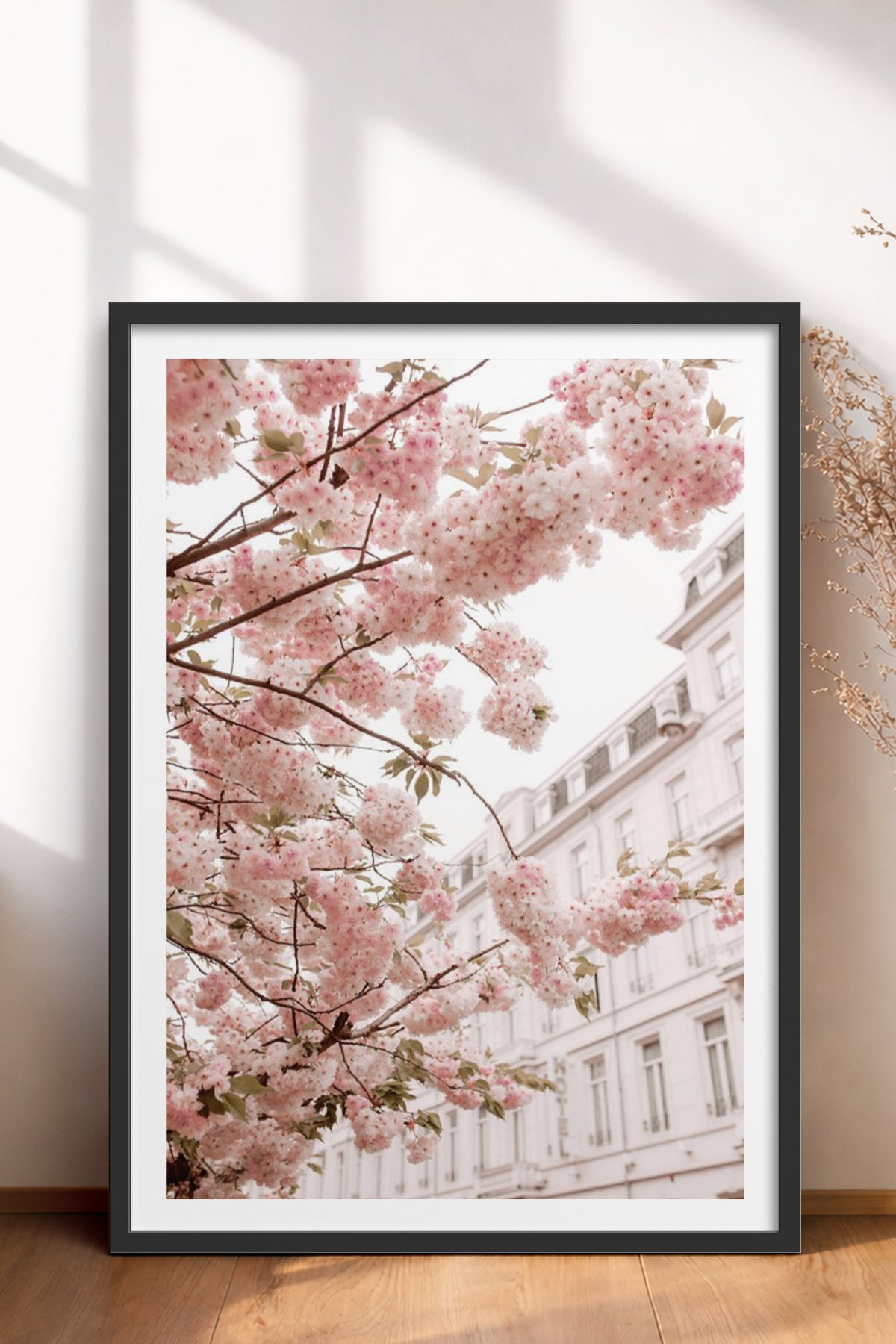 HOMEPACK Ahşap Çerçeveli Tablo Çerçeveli Poster Sanatsal Modern Duvar Dekoru BEK-8233