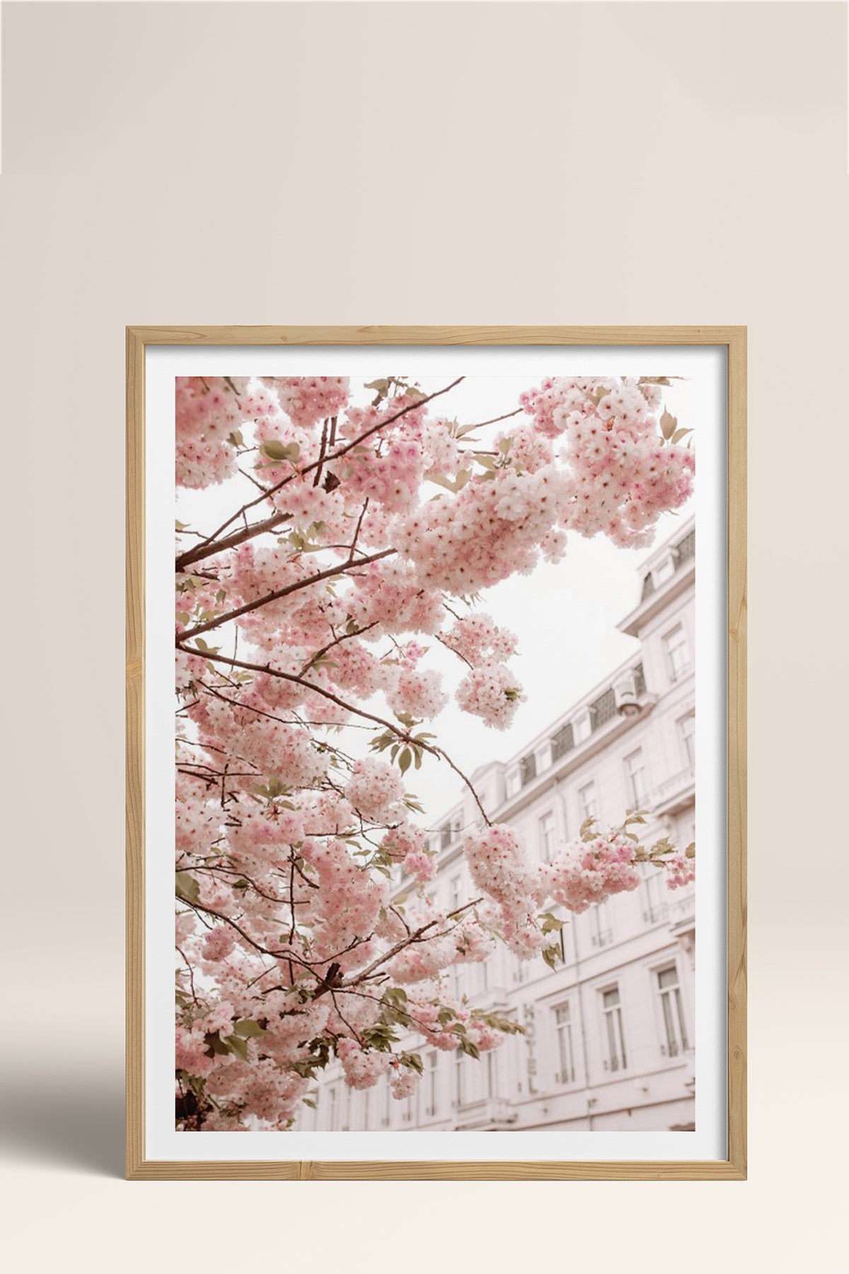 HOMEPACK Ahşap Çerçeveli Tablo Çerçeveli Poster Sanatsal Modern Duvar Dekoru BEK-8233