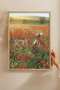 HOMEPACK Ahşap Çerçeveli Tablo Çerçeveli Poster Sanatsal Modern Duvar Dekoru BEK-8234