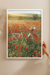 HOMEPACK Ahşap Çerçeveli Tablo Çerçeveli Poster Sanatsal Modern Duvar Dekoru BEK-8234