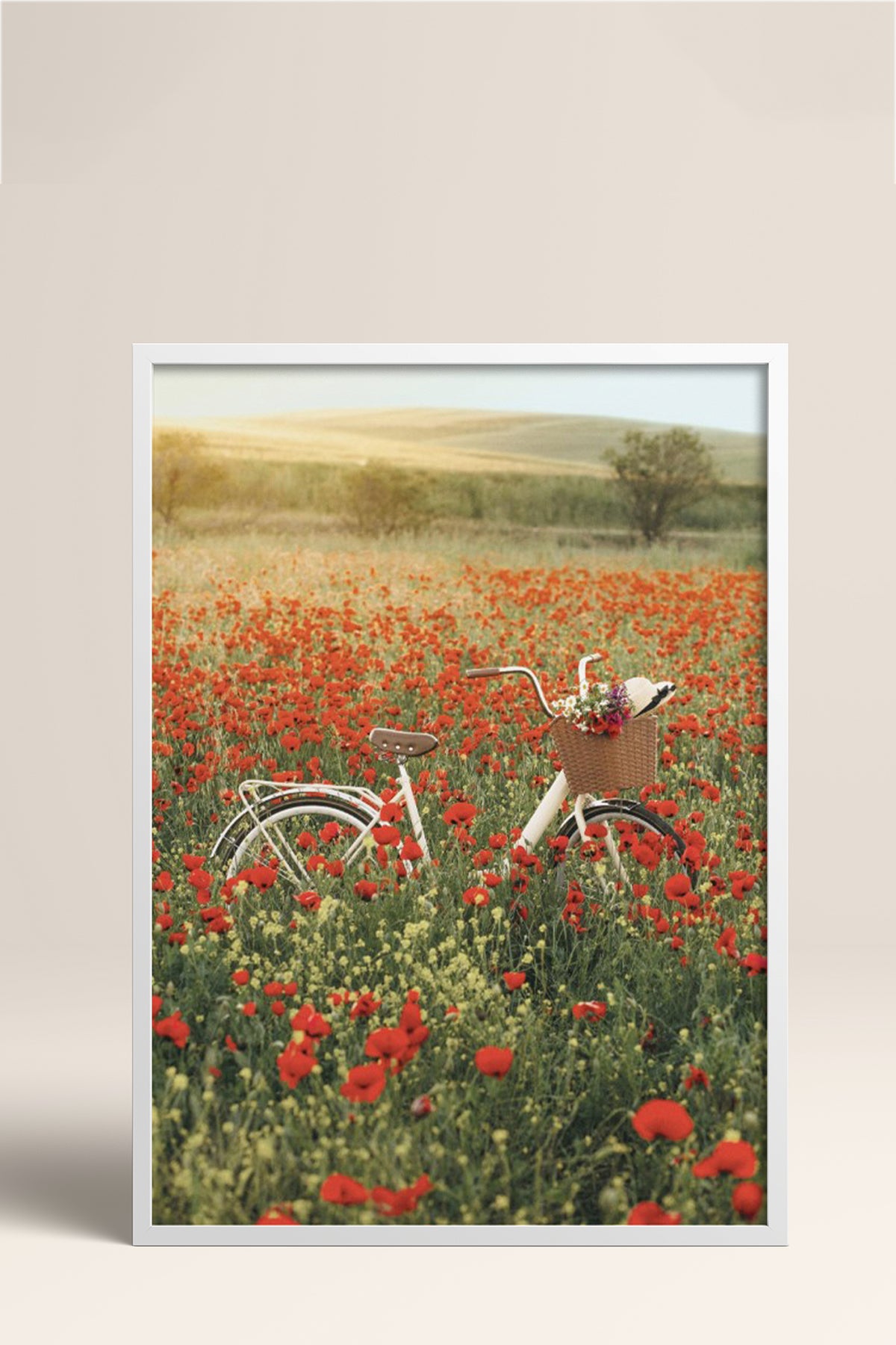 HOMEPACK Ahşap Çerçeveli Tablo Çerçeveli Poster Sanatsal Modern Duvar Dekoru BEK-8234