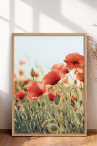 HOMEPACK Ahşap Çerçeveli Tablo Çerçeveli Poster Sanatsal Modern Duvar Dekoru BEK-8235