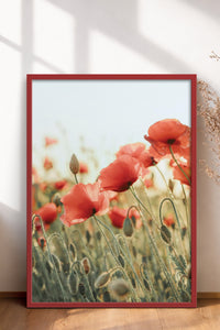 HOMEPACK Ahşap Çerçeveli Tablo Çerçeveli Poster Sanatsal Modern Duvar Dekoru BEK-8235