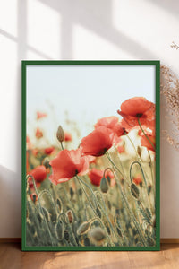 HOMEPACK Ahşap Çerçeveli Tablo Çerçeveli Poster Sanatsal Modern Duvar Dekoru BEK-8235