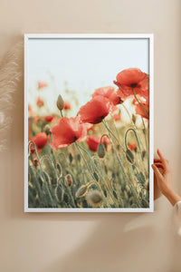 HOMEPACK Ahşap Çerçeveli Tablo Çerçeveli Poster Sanatsal Modern Duvar Dekoru BEK-8235