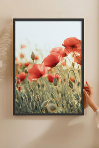 HOMEPACK Ahşap Çerçeveli Tablo Çerçeveli Poster Sanatsal Modern Duvar Dekoru BEK-8235