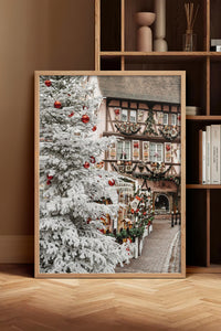 HOMEPACK Ahşap Çerçeveli Tablo Çerçeveli Poster Sanatsal Modern Duvar Dekoru BEK-8237