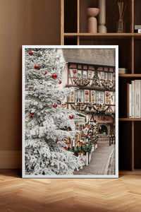 HOMEPACK Ahşap Çerçeveli Tablo Çerçeveli Poster Sanatsal Modern Duvar Dekoru BEK-8237