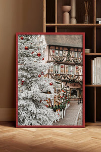 HOMEPACK Ahşap Çerçeveli Tablo Çerçeveli Poster Sanatsal Modern Duvar Dekoru BEK-8237