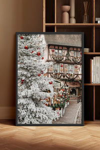 HOMEPACK Ahşap Çerçeveli Tablo Çerçeveli Poster Sanatsal Modern Duvar Dekoru BEK-8237
