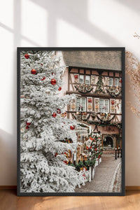 HOMEPACK Ahşap Çerçeveli Tablo Çerçeveli Poster Sanatsal Modern Duvar Dekoru BEK-8237
