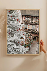 HOMEPACK Ahşap Çerçeveli Tablo Çerçeveli Poster Sanatsal Modern Duvar Dekoru BEK-8237