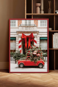 HOMEPACK Ahşap Çerçeveli Tablo Çerçeveli Poster Sanatsal Modern Duvar Dekoru BEK-8239