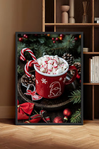 HOMEPACK Ahşap Çerçeveli Tablo Çerçeveli Poster Sanatsal Modern Duvar Dekoru BEK-8240
